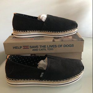 NEW Skechers Bob's Breeze Black Espadrilles